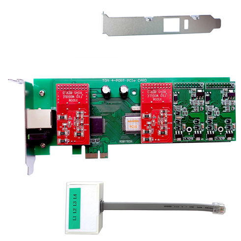 Asterisk Dahdi Card Analog FXS FXO Card